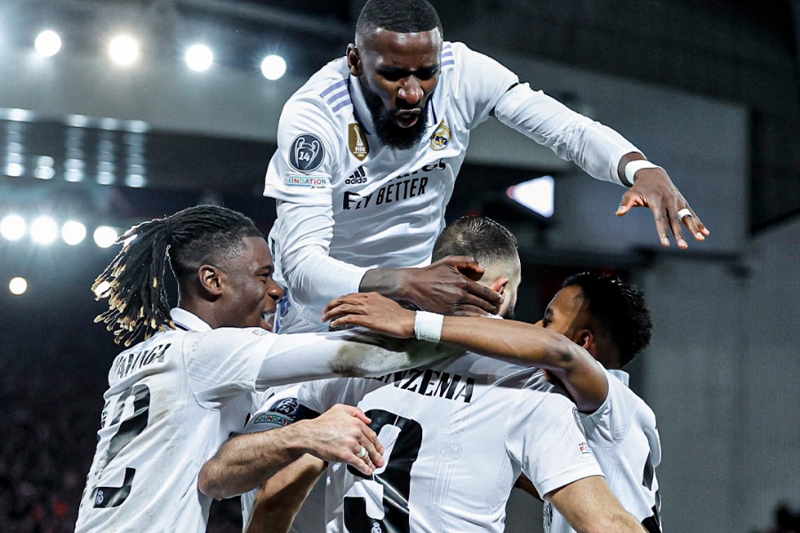 रियल मड्रिडद्वारा लिभरपुल पराजित