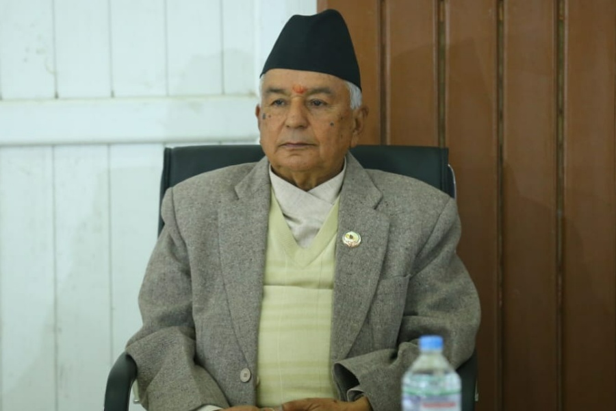 राष्ट्रपति पौडेलले गरे कानूनविद्हरूसँग परामर्श