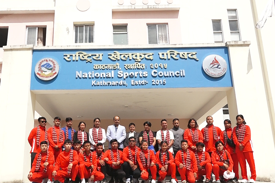 दक्षिण एशियाली आईटीएफ तेक्वान्दोमा १४ खेलाडीले प्रतिस्पर्धा गर्दै