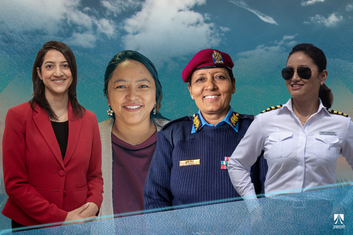 बीमादेखि विमानसम्म सम्हालिरहेका महिला