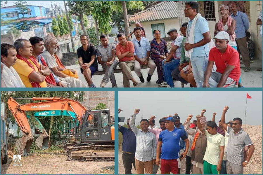 कमला नदी दोहनविरुद्धको आन्दोलनलाई ‘निर्णायक’ बनाउन जाग्दैछन् स्थानीय