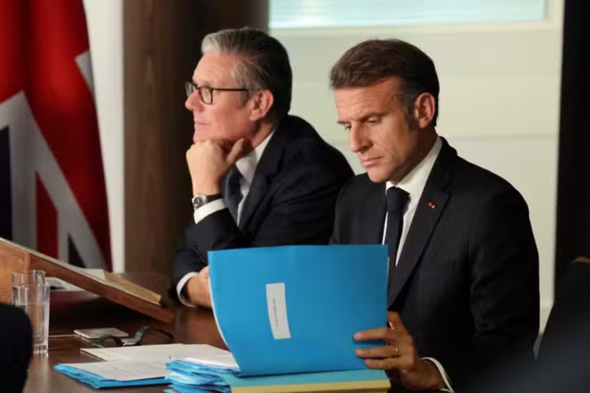 स्टार्मर र म्याक्रोँले सार्वजनिक गरे युक्रेनको सहयोगका लागि नयाँ योजना
