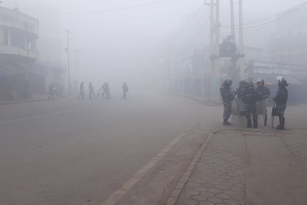 वीरगन्जमा दिउँसो १ बजेसम्म कर्फ्यु