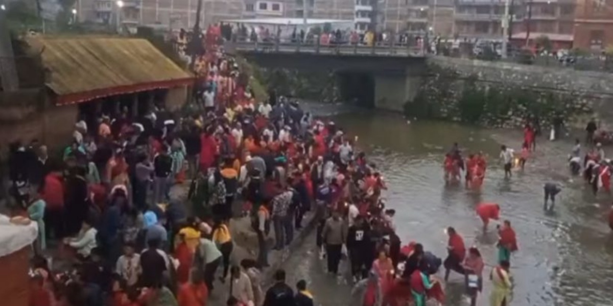 ब्रह्मायणी जात्रामा भक्तजनको भीड