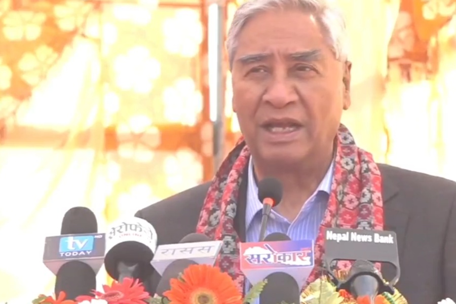 कांग्रेसलाई एक्लै बहुमत ल्याउने पार्टी बनाउनु अपरिहार्य : देउवा