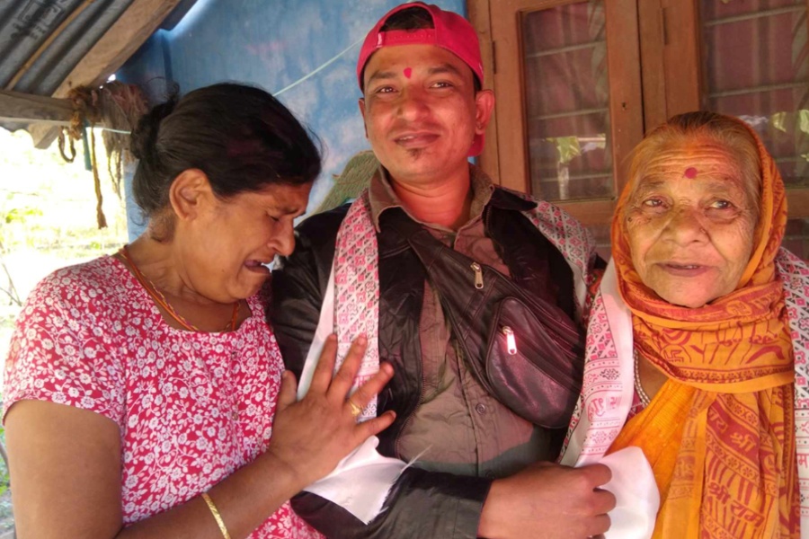 मलेसियामा बेपत्ता भएका गोपाल १८ वर्षपछि घर आइपुगे