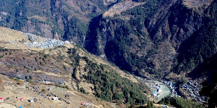 बाढीले पुरियो नेपाल–चीन सीमाको ७१ नम्बर स्तम्भ