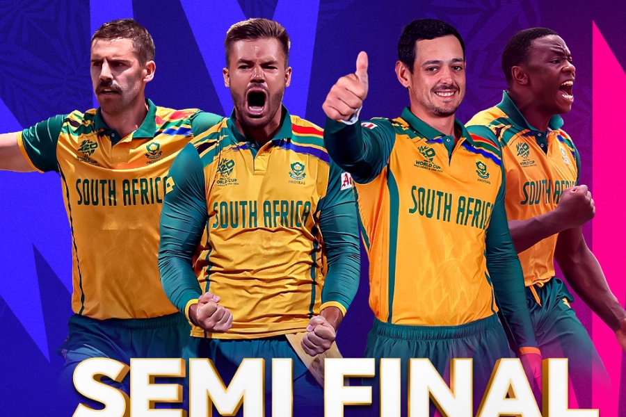 वेस्ट इन्डिजलाई पराजित गर्दै दक्षिण अफ्रिका सेमिफाइनलमा प्रवेश