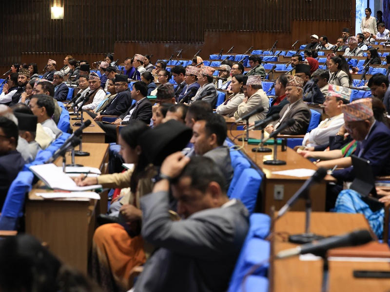 प्रतिनिधिसभाबाट विनियोजन विधेयक पारित