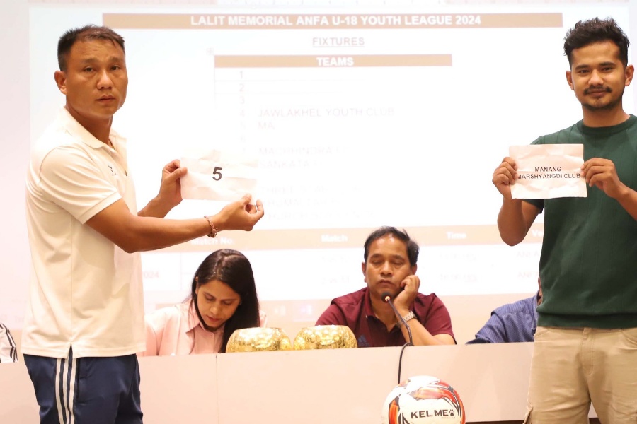 ललित स्मृति एन्फा यू–१८ युथ लिगको पुरस्कार राशि घोषणा