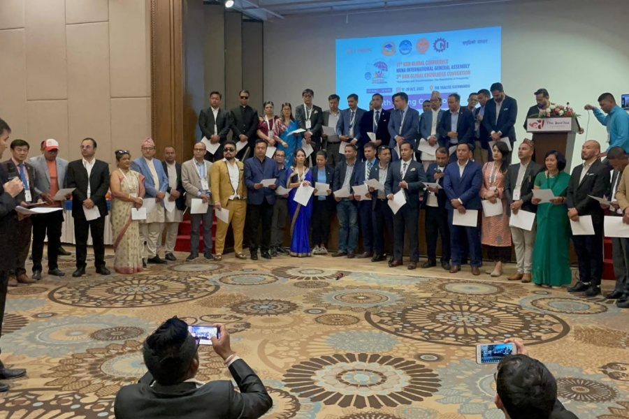 एनआरएनएको नयाँ नेतृत्वले सम्हाल्यो कार्यभार