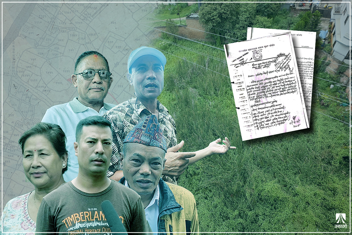 व्यापारी रूप ज्योतिको नाममा पुर्‍याइएको सार्वजनिक जग्गा: धाकधम्कीले हच्केका स्थानीय फेरि जुर्मुराए 