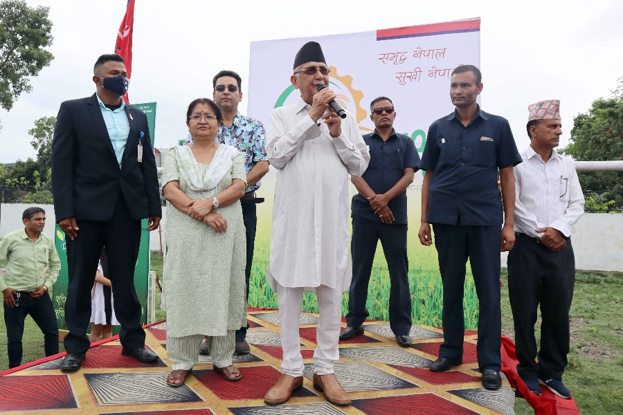 कृषिप्रधान देश भएकैले हामीलाई नाकाबन्दीले पनि गलाउन सकेन: ओली 