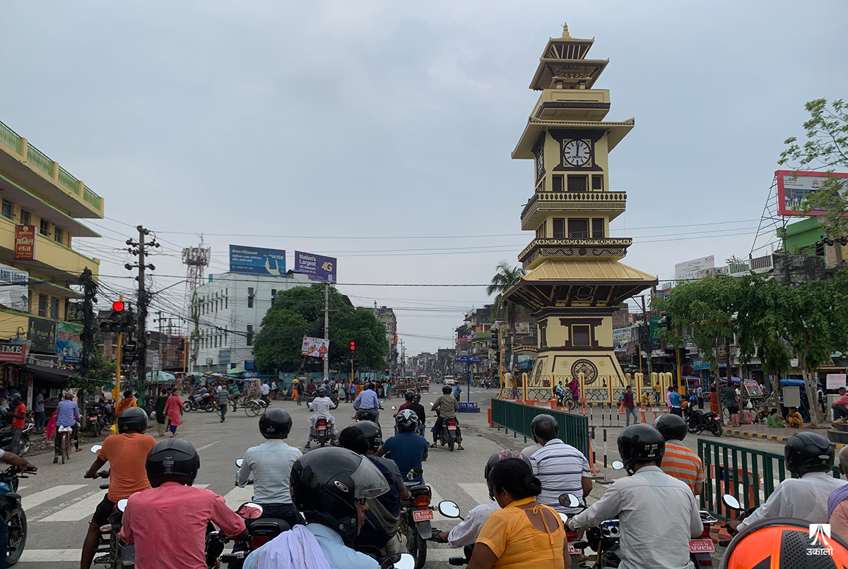 वीरगन्जमा दीपावलीलक्षित रात्रि बजार लाग्दै