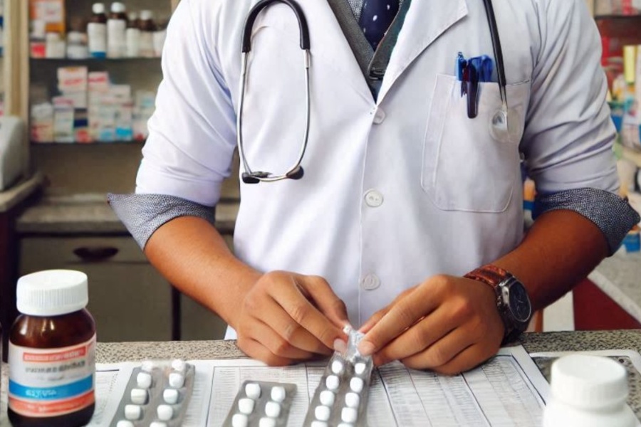 ‘फर्मासिस्ट’ले अनिवार्य सेतो ‘एप्रोन’ लगाउनुपर्ने