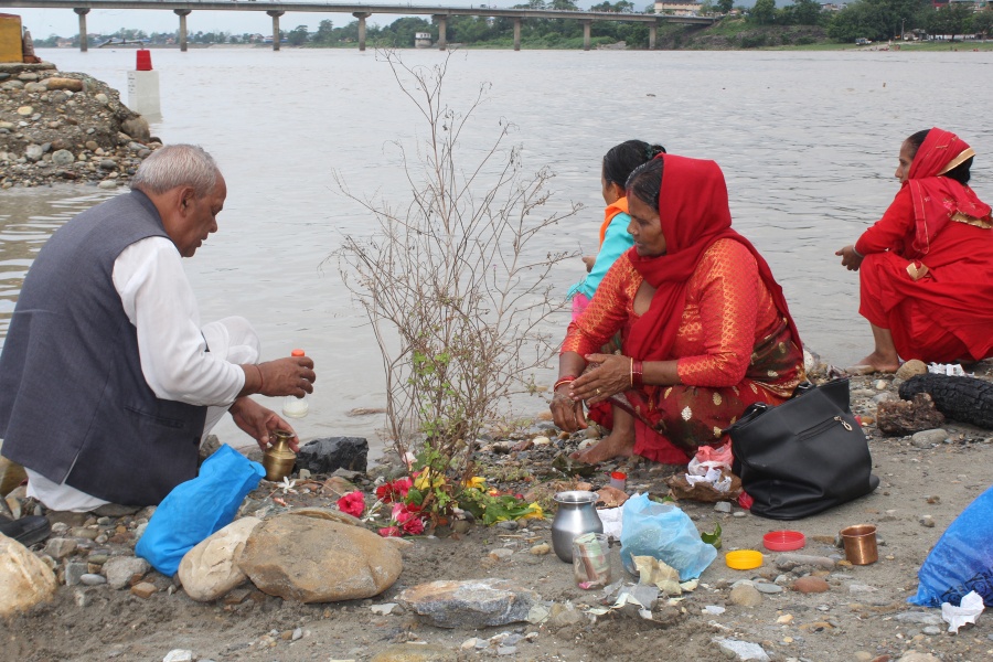 हरिशयनी एकादशी पर्व, तुलसीको पूजा गरेर मनाइँदै  