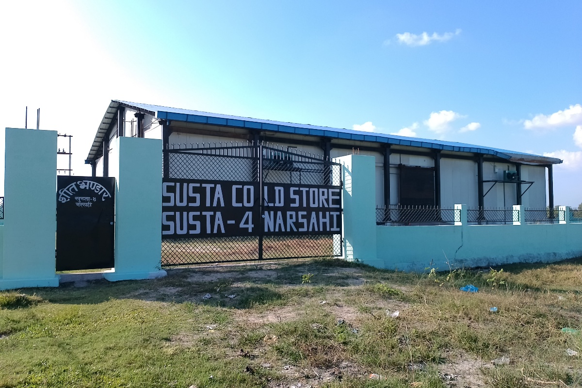 सुस्तामा ५ करोड खर्चेर निर्मित शीत भण्डार प्रयोगविहीन