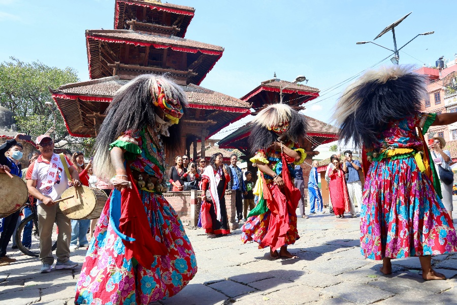 नेपाल संवत् ११४६ प्रारम्भ, मुख्य शहरमा शुभकामना र्‍याली