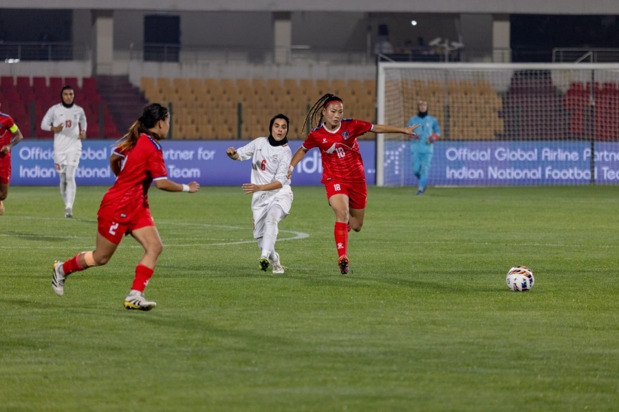 'थ्री नेसन्स कप'को पहिलो खेलमा नेपाल इरानसँग पराजित