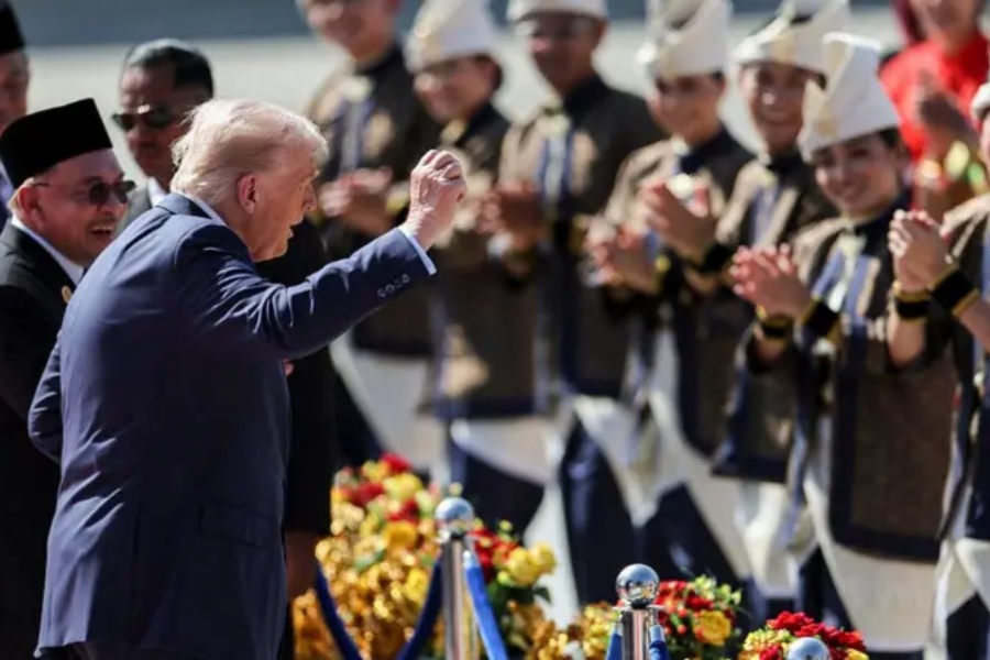 अमेरिकी राष्ट्रपति ट्रम्प मलेसियामा