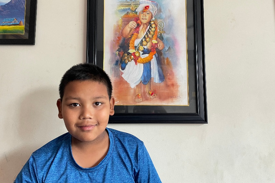 इन्द्रजात्राका झ्यालिन्चा रमिरः लाखेलाई हैरान बनाउने बालसुलभ हर्कत