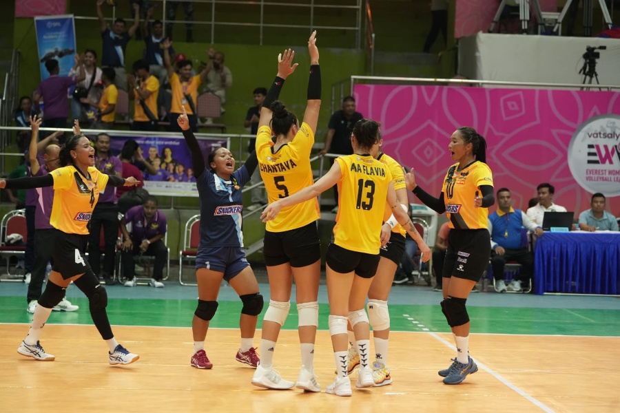 एभरेष्ट महिला भलिबल लिगमा कर्णाली र ललितपुरको विजयी शुरूआत