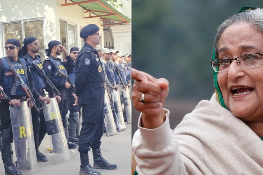 शेख हसिना विरुद्धको फैसलाअघि बांग्लादेशमा कडा सुरक्षा