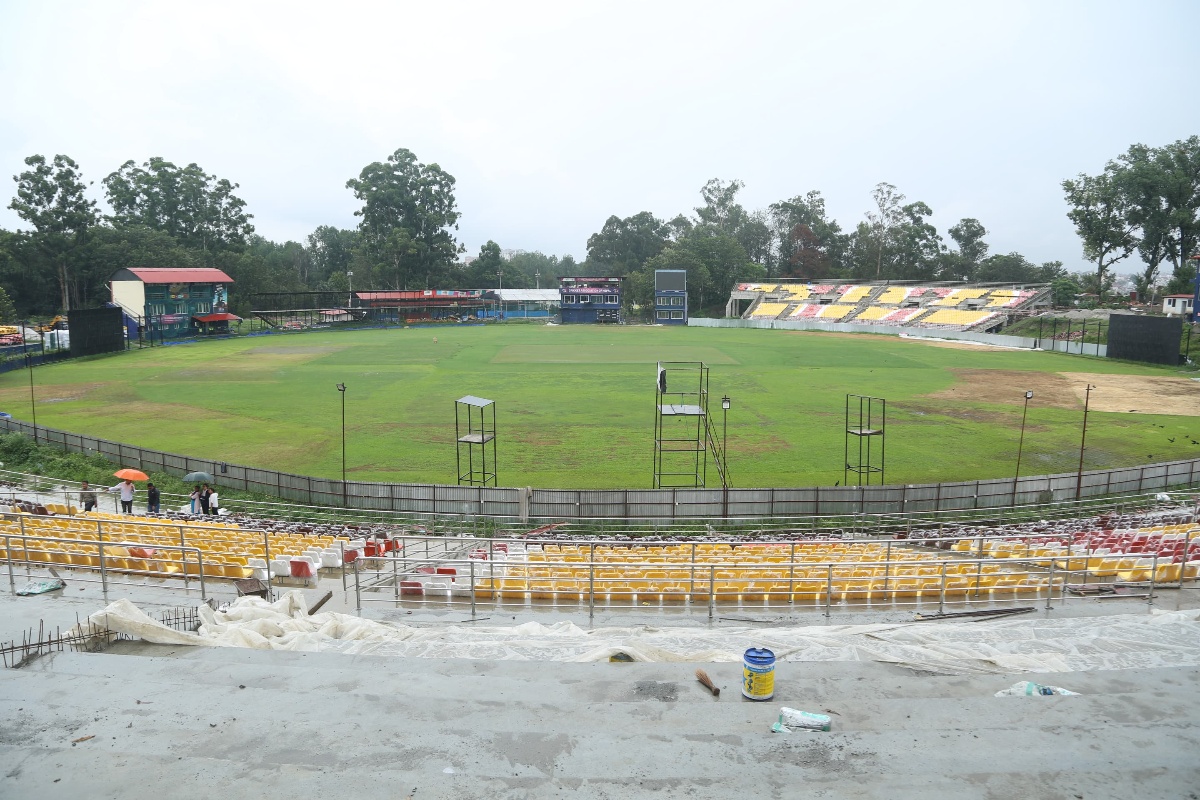 त्रिवि क्रिकेट मैदान स्तरोन्नतिको कार्यप्रगति उपलब्ध गराउन निर्देशन