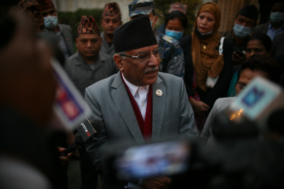 अवकाश प्राप्त समायोजित सेनाको माग सम्बोधन गर्न तयार छु : प्रचण्ड