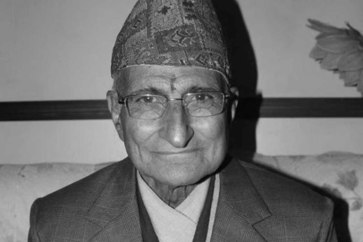 इतिहासकार ज्ञानमणि नेपालको निधन