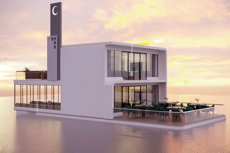 समुद्रमा तैरिने मस्जिद बनाउँदै दुबई, प्रार्थना हल पानीमुनि हुने