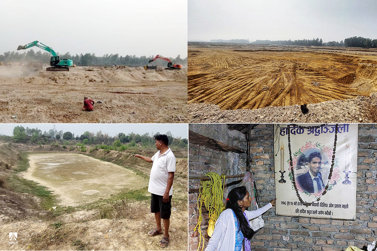 मधेशका गिट्टी बालुवा खानी बने अपराधका नयाँ अखडा, प्रतिवाद गर्नेविरुद्ध प्रहरी नै लगाउँछ मुद्दा