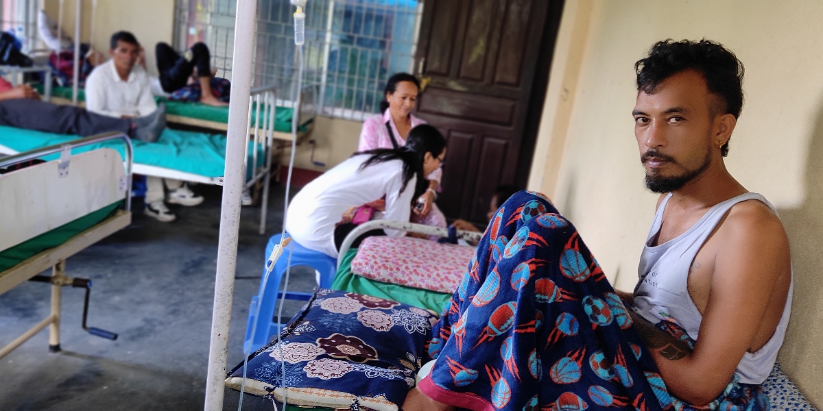 बर्खासँगै झापामा बढ्न थाले सर्पदंशका बिरामी