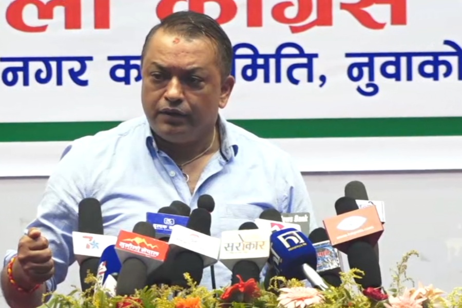 कांग्रेसका मन्त्री फिर्ता बोलाएर अढाई वर्ष समाजवादी मोर्चालाई सरकारको नेतृत्व गर्न दिऔँ : गगन थापा