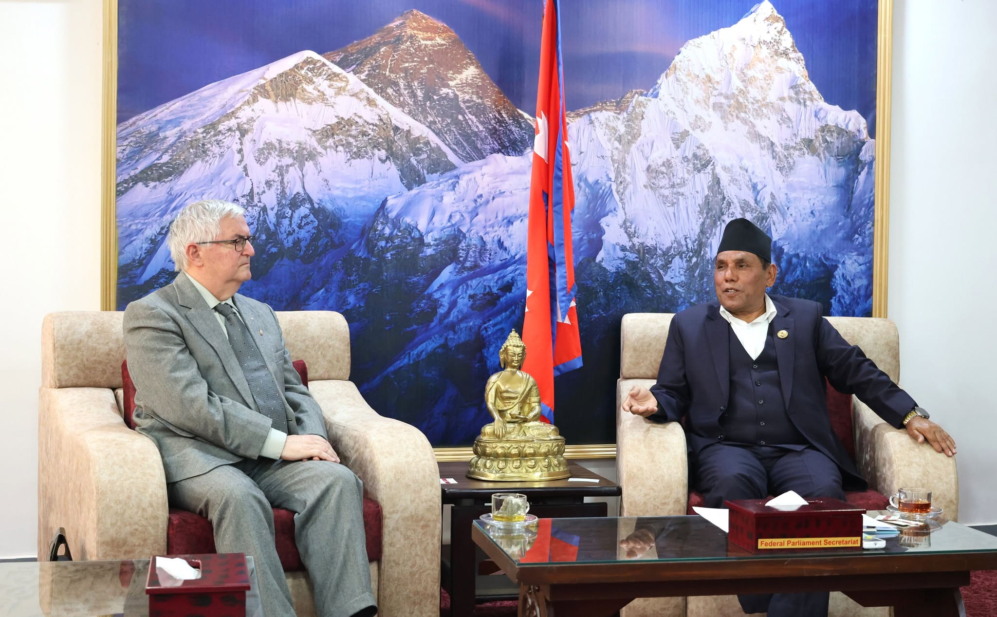 विपिनको रिहाइका लागि पहल गरिदिन इजरायलसँग राष्ट्रियसभा अध्यक्षको आग्रह