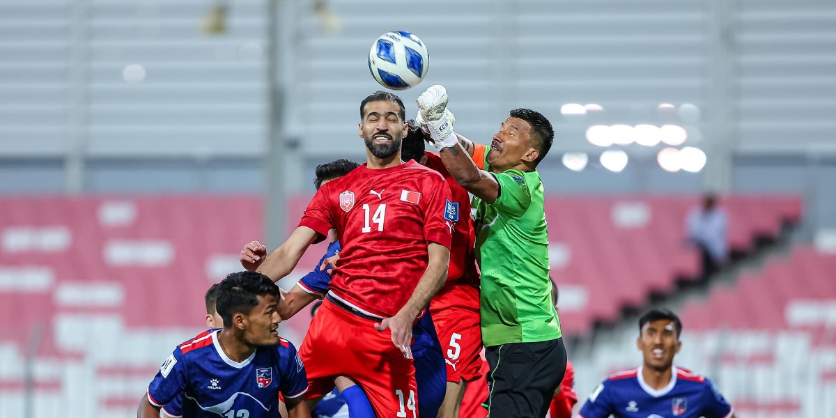 दोस्रो खेलमा पनि नेपाल बहराइनसँग पराजित