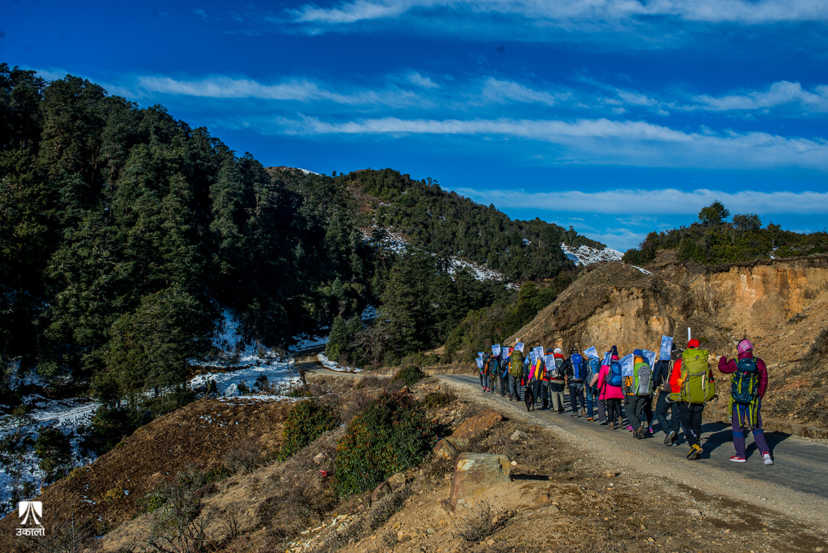 पदयात्रामा धमाधम निस्कन थाले नेपाली, यस्तो छ विगत