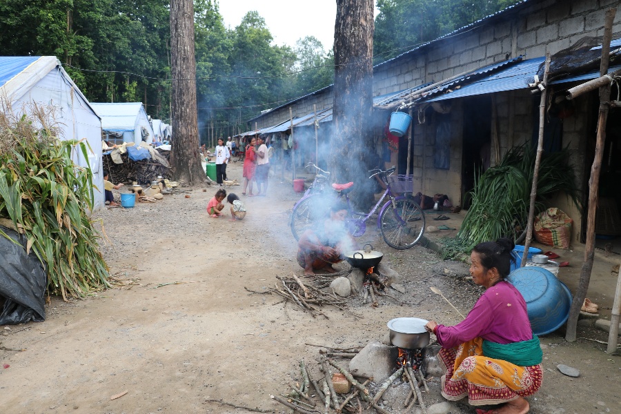 हुप्सेकोटका पहिरोपीडित २ वर्षदेखि टहरामा