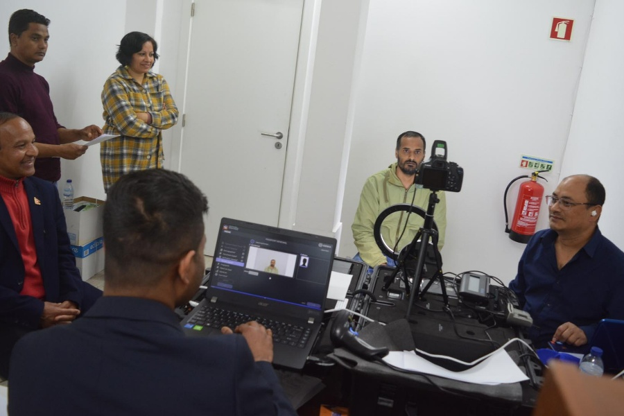 राहदानी विभागको टोली पोर्चुगलमा, १ महिनासम्म सेवा दिने