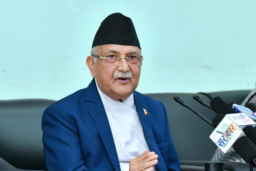 समृद्ध नेपाल निर्माणको अभिभारा एमालेले पूरा गर्छ : ओली