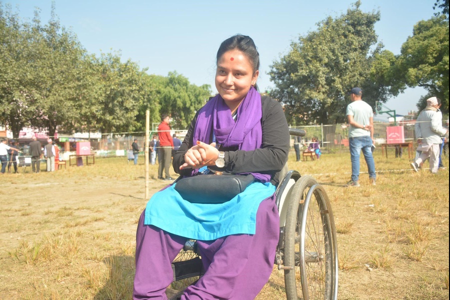 मतदान केन्द्र अपाङ्गतामैत्री नभएकाे गुनासाे 