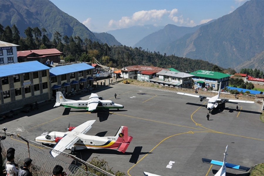 लुक्लामा हवाई सेवा लिने पर्यटक बढे