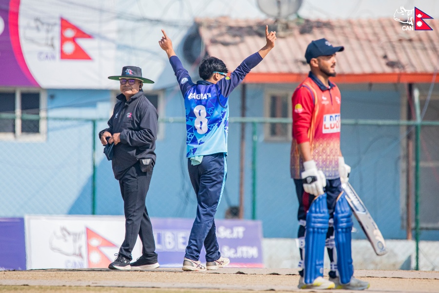 प्रधानमन्त्री कप: बागमतीसँग लुम्बिनी ६ विकेटले पराजित