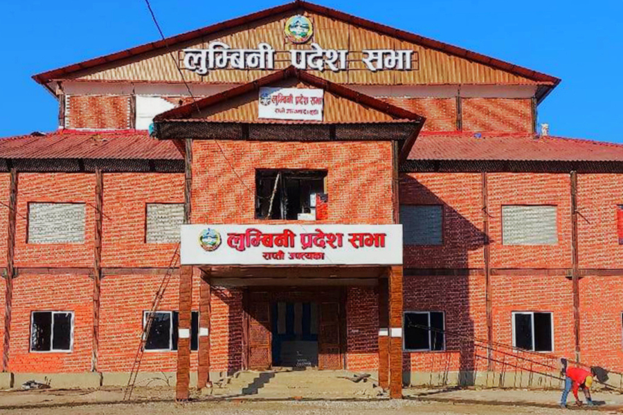 लुम्बिनी प्रदेशसभामा एमालेले अवरोध नगर्ने, मुख्यमन्त्रीले सम्बोधन गर्दै 