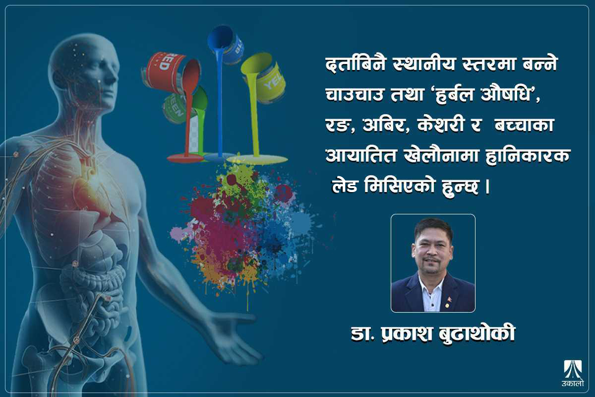 विषाक्त लेड: चाडबाडका रङदेखि बच्चाका खेलौनासम्म