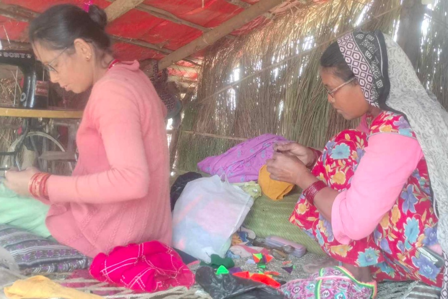 ‘वर्षमा १० जोर लुगा सिलाएर बिक्री गर्दा घरखर्च राम्रैसँग चलेको छ’