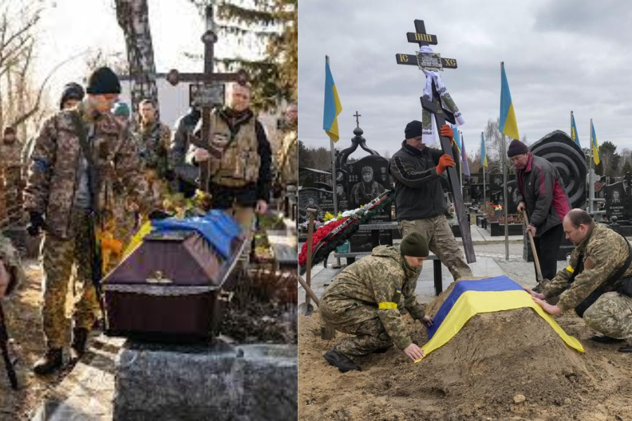 रुस–युक्रेन युद्धमा १ लाख रुसी सैनिक मारिएको युक्रेनको दाबी