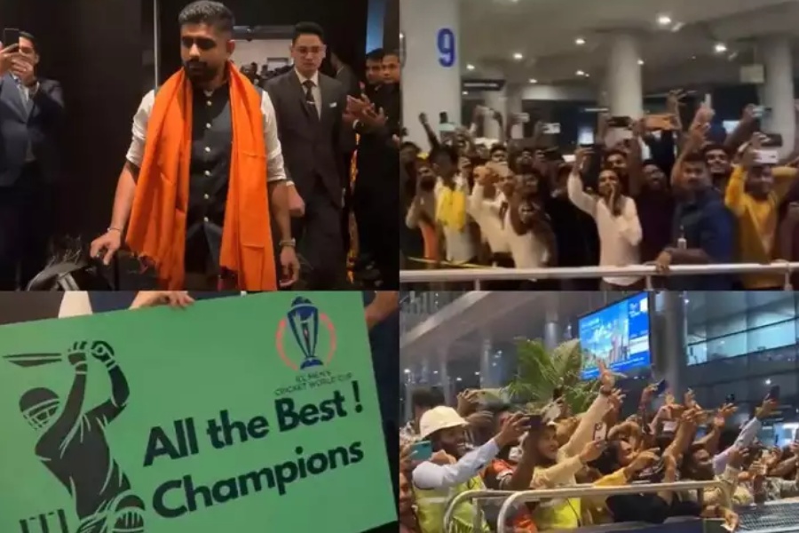 ७ वर्षपछि भारत पुग्यो पाकिस्तानी क्रिकेट टाेली, भावुक बने बाबर