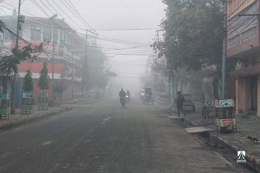 आजको मौसम : तराईमा हुस्सु र कुहिरो, हिमाली क्षेत्रमा हिमपात