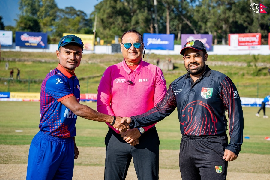 नेपालले पायो १४६ रनको लक्ष्य